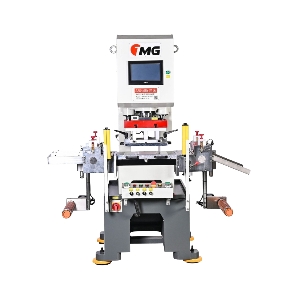 片材拖底自動(dòng)化伺服沖床一體機(jī)